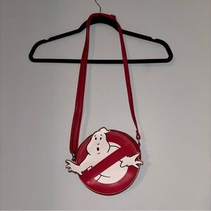 Ghostbusters Red Round Crossbody Bag